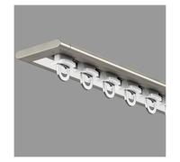1.5M Concea Ceiling Track Bracket Set6mm Thick Aluminum Alloy for Bedrooms Living Rooms & BathroomsStylish Grey Finish Perfect for Modern Decor