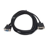 1.5M DB9 Serial Cable RS232 RS485 Cable Male Turn Female COM Port Direct Connection Cross 9Pin Data Extension Cord(Direct Connection-04)