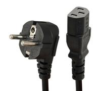 1.5M EU IEC Mains Power Cable Monitor PC Kettle Lead C13 2 Pin Euro