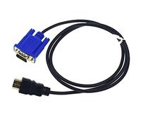 1.5M HDMI Male to VGA HD-15 Male 15Pin Adapter Cord Extension Cable 1080P