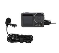 1.5m Lavalier Microphone For Insta360 ONE R/RS, Type-C Omnidirectional Condenser Lapel Clip Mic for Insta360 ONE X2 Camera Action 2/3 External Wired High Fidelity Recording Microphone (For Action 2/3)