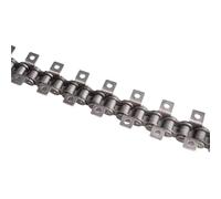 1.5M Length 06B, 08B, 10A, 12A Single & Double Hole Drive Roller Chain With Wings, Machine Transmission Conveyor Chain(10A 2 Wings 1 Hole)