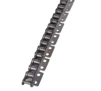 1.5M Length 06B, 08B, 10A, 12A Single & Double Hole Drive Roller Chain With Wings, Machine Transmission Conveyor Chain(08B 1 Wing 2 Hole)