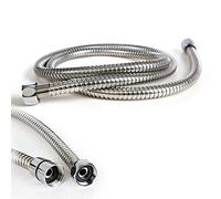 1.5m Quality Stainless Steel Flexible Shower Hose Universal Replacement Chrome Pipe SD90