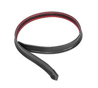 1.5m Rear Trunk Spoiler Lip Wing Carbon Fibre Color Rubber Universal for Car Truck