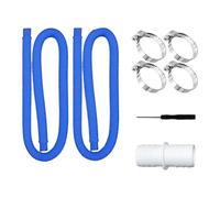 1.5M Reinforced Hose Water Pipe for 300/330 / 530/1000 Inflatable Pools Lightweight Yet Strong Design Pool Filter Replacement Hose