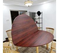 1.5m Round Dining Table Top Extender Wooden Table for Living Room & KitchenBanquet Table Replacement Ideal for Family Gatherings