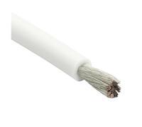 1/5M Soft Silicone Wire 16 15 14 AWG High Temperature Flexible Copper Electric(WHITE,5 m 14AWG)