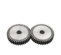 1.5M Spur Gear 40/41/42/43 Teeth 12mm Hole Low Carbon Steel Flat Gear 15mm Height Gear Wheel for Robotics Models and DIY Projects