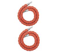 1.5m Twisted Hemp Ropes2PC Bed Crowd Control s for Queue ment Hotel & Bar Divider Guiding Rope