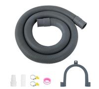 1.5M Universal Replacement Drain Hose Extension Kit for Washing Machine, Dishwasher and Other Applications