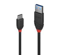 1.5m USB 3.1 Type A to C Cable 3A, Black Line