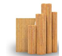 1.5M x 4M Natural Bamboo Slat Screening Garden Fence Roll