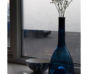 1.5m X 67cm D C FIX LYNN LINEN EFFECT FROSTED PRIVACY GLASS WINDOW STATIC CLING