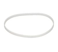 1.5M X 94 Teeth Lathe Drive Belt, Transparent Polyurethane PU Transmission Belt Mini Lathe Belt Part Gear Transmission Accessory Replacement for 8x14 Mini Parts Timing Geared Metal Small Machine