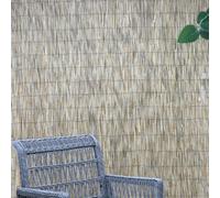 1.5M X4M NATURAL BAMBOO SCREENING ROLL PANEL REED FENCE OUTDOOR GARDEN