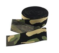 1-5Meters Sewing Elastic Band Camouflage Elasticity Ribbon Polyester Rubber Bands Clothes Stretch Webbing Belt Elastics Bia Tape(ArmyGreen,2Meters)