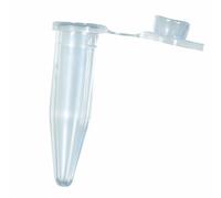 1.5ML PLASTIC CENTRIFUGE TEST TUBE VIAL C/W SNAP CAP PACK 100