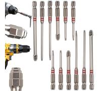 1.5mm-6mm Pagoda Shaped Hexbits Set, 6Pcs All in One Pagoda hex Screwdriver Drill bit, Anti-Slip & Magnetic Taper Hex Bits, A Single Bit Can Tighten Nuts Ranging, for Drills and Wrenches (2 Set)