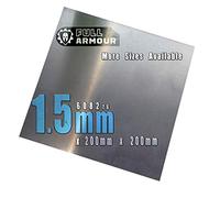 1.5mm Aluminium Sheet Plate (200mm x 200mm (2 pack))