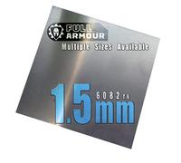 1.5mm Aluminium Sheet Plate - Grade 6082 T6… (200mm x 200mm)