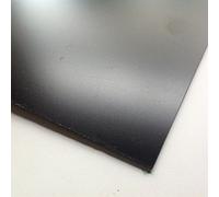 1.5mm Black Matt/Matt HIPS Sheet A3 420 x 297 High Impact Polystyrene Styrene Sheet