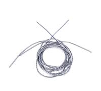1.5mm Dia Embroidery Thread Copper Wire, Sewing Stitching Gloss Manual DIY String Embroidery Works Brooch Making for Hand Embroidery (Gray and black lines)