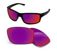 1.5MM Replacement Lenses Compatible With Oakley Gibston XL OO9470 62mm Sunglasses, Anti-Scratch and Impact Resistant - Midnight Sun Polarized