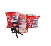 1.5mm Slim Leveling System Kit (100 Bases, 100 Wedges, 1 Plastic Pliers)