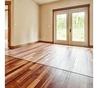 1.5mm Vinyl Floor Runner Mat - HD Transparent Carpet Protector for Hallways & Entrances 60/80/100/120cm Wide Ideal for Hardwood Floors & Easy to Clean (100x450cm)