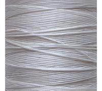 1.5mm Waxed Nylon Cord - 10 meters Strong Jewellery Thread, Bracelet, Necklaces, Crafts, Shamballa, Beading String (1.5mm White - 10m)