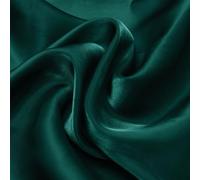 1.5mx1m Dark Green Crystal Organza Fabric, Shiny Organza Lace Fabric, Polyester Gauze Material Cloth for DIY Crafts Sewing Decorations