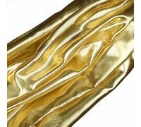 1.5mx1m Gold Metallic Organza Fabric Polyester Organza Mesh Fabric for DIY Crafts Sewing Decorations