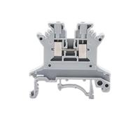 1.5N Din Rail Terminal Block Universal Screw Connection Wire Connector Block Terminal Strip Block 16awg Wire Conductor 10PCS