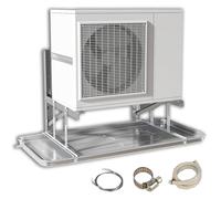 1-5P Air Conditer Drip Pan, AC Drip Pan with Mounting Bracket, neral inless Steel Drain Pan for Split Air Conditer, Portable AC Drip Pan(930 x 440 mm/36.6'' x 17.3'')