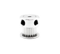 1/5Pcs 16 Teeth 2GT/GT2 Timing Pulley, 3-6.35mm Hole Diameter, Suitable for 5-15mm Belt, Suitable for 3D Printer Replacement Parts,1pcs,Bore 6.35mm - Width 10mm