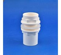 1~5Pcs 20~50mm PVC Pipe Connector White Fish Tank Pipe Drainage Connector Garden Drain Pipe Adapter Water Supply Pipe Fittings,Inner Dia 32mm,1pc