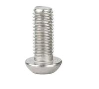 1/5pcs 304 Stainless Steel Six Lobe Torx Button Round Head With Pin Anti-theft Tamper Proof Security Bolt Screw M6 M8(45mm,1pc M8)