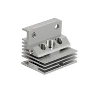 1~5PCS Aluminum Heatsink For K1 Extruder Hotend Parts All Metal Sink(1PC)