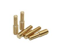 1-5pcs Brass Double Head Transfer Screw M3 M4 M5 M6 M8 M10 M12 Thread Adapter Male to Conversion Bolt for Camera(M3x6 to M4x6(5pcs)