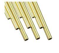 1-5pcs Brass Tubes DIY Pipe Round Diameter 25/22/20/18/16/14/12/10/8/6mm Length 200mm 300mm 500mm Brass Round Tube(300mm,OD 10 x ID 7mm)