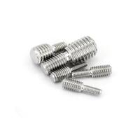 1-5pcs Conversion Screw M3 M4 M5 M6 M8 M10 M12 M14 M16 M20 304 Stainless Steel Double Head Thread Adapter(5pcs M4x10-M6x10)