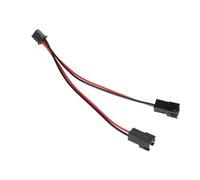 1/5Pcs Cooling Fan with Two Parallel Cables, Fan Parallel Cables, Connecting Cables, 1 to 2 Branch Lines XH2.54 Connectors(1 pcs)