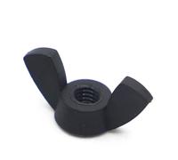 1-5pcs DIN315 Black Nylon Plastic Nut Wingnut Butterfly Nut Ingot Wing Nuts M3 M4 M5 M6 M8 M10 M12(M8 2pcs)