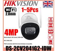 1~5PCS HIkvision DS-2CV2041G2-IDW 4MP Exir Fixed Bullet WI-FI Network Camera UK