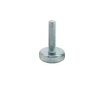 1-5pcs Knurl Flat Head Hand Tighten Thumb Screw M3 M4 M5 M6 M8 M10 Curtain Wall Glass Bolts Adjust Toolless(40mm,M6 5pcs)