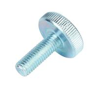 1/5pcs M3 M4 M5 M6 M8 M10 DIN653 GB835 Knurl Flat Head Hand Tighten Thumb Screw(40mm,M6(5PCS))