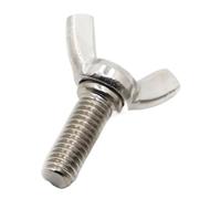 1-5pcs M3 M4 M5 M6 M8 M10*L DIN316 Stainless Steel 304 A2-70 Butterfly Bolt Wing Bolt Thumb Wing Screw Claw Hand Tighten Screws(20mm,M10 1pc)