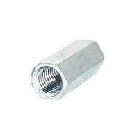 1-5pcs M5 M6 M8 M10 M12 M14 M16 M18 M20 Galvanized Hexagonal Rod Connecting Nut Long Lengthening(M10x14x50(1Pcs))