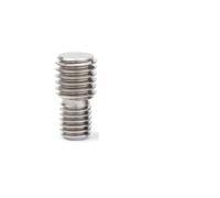 1/5pcs Male To M3 To M8-20 304 A2 Stainless Steel Thread Adapter Double Head Transfer Screw Bolt(1pc M10x25-M20x25)